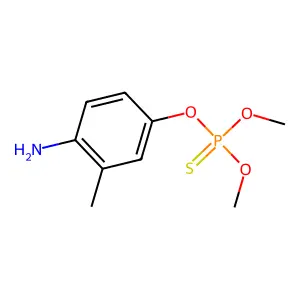 Aminofenitrothion structure