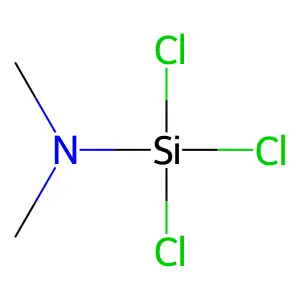 1,1,1-三氯-N,N-二甲基硅胺 structure