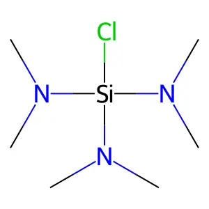 Silanetriamine, 1-chloro-N,N,N',N',N'',N''-hexamethyl- structure