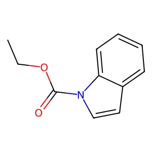 Ethyl 1H-indole-1-carboxylate structure