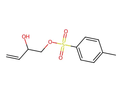 (+-)-2-Hydroxy-3-buten-1-yl tosylate structure