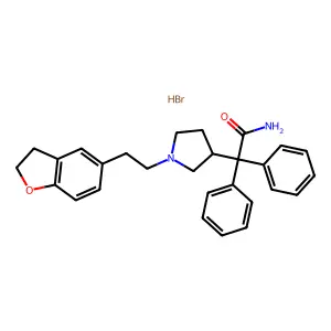 Darifenacin Hydrobromide structure
