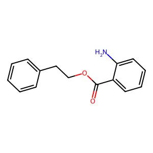Phenethyl anthranilate structure