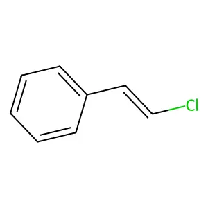 β-氯苯乙烯 structure