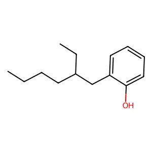 2-(2-Ethylhexyl)phenol structure