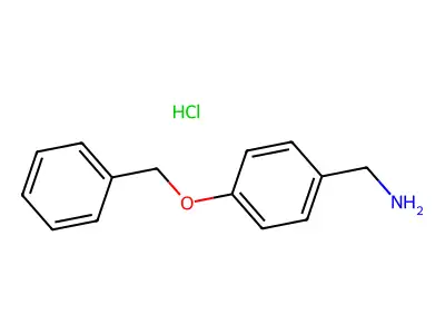 4-Benzyloxybenzylamine structure
