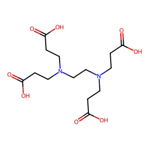 乙二胺四丙酸 structure