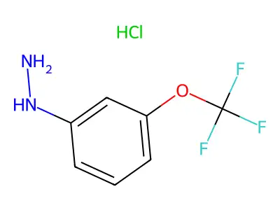 [3-(Trifluoromethoxy)phenyl]hydrazine structure