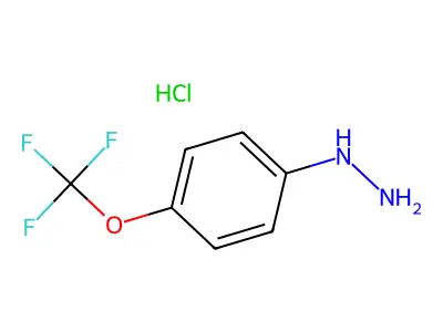 [4-(Trifluoromethoxy)phenyl]hydrazine structure