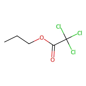 n-Propyl trichloroacetate structure