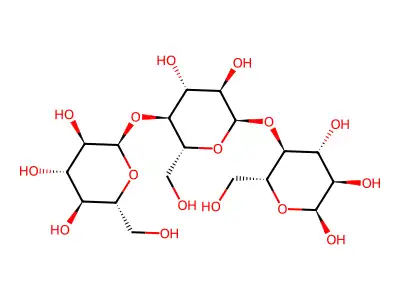 麦芽三糖 structure