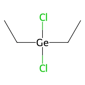 二乙基二氯化锗 structure