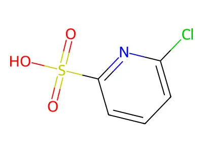 6-chloropyridine-2-sulfonic Acid structure