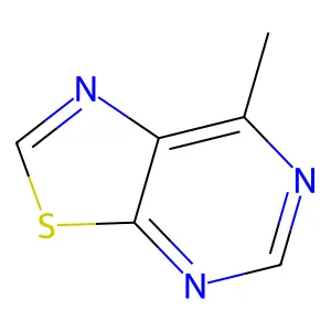 Thiazolo[5,4-d]pyrimidine, 7-methyl- structure