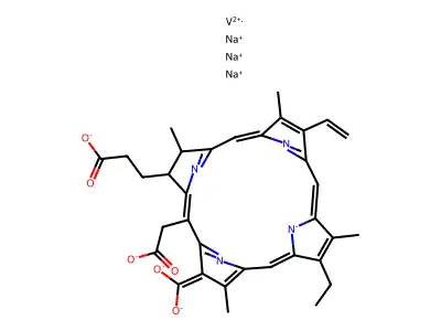 Vanadyl-chlorine e(6) structure