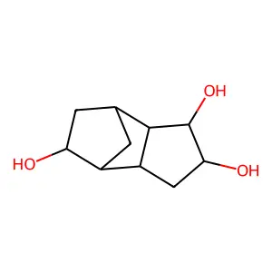 Octahydro-4,7-methano-1H-indene-1,2,5-triol structure
