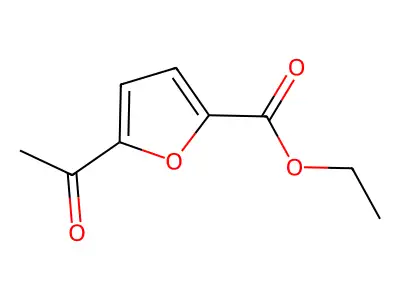 Ethyl 5-acetylfuran-2-carboxylate structure
