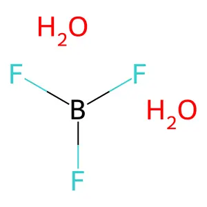 三氟化硼二水合物 structure