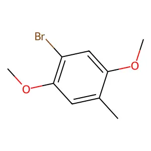 4-Bromo-2,5-dimethoxytoluene structure