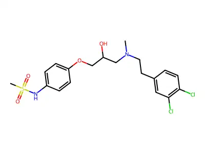 Msaph-2ClPhEA-2-丙醇 structure