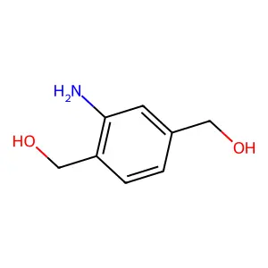 2,5-二(羟甲基)苯胺 structure