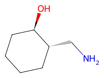 trans-2-Aminomethyl-1-cyclohexanol structure