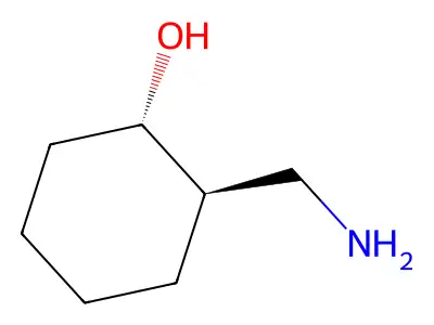 2-(Aminomethyl)cyclohexan-1-ol structure