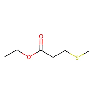 Ethyl 3-(methylthio)propionate structure