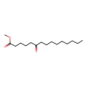 Methyl 6-oxopentadecanoate structure
