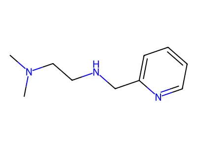 N,N-Dimethyl-N'-pyridin-2-ylmethyl-ethane-1,2-diamine structure