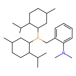 Phosphine, dimenthyl-(2-dimethylaminobenzyl)- structure