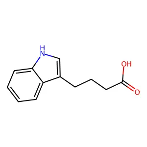 吲哚-3-丁酸 structure