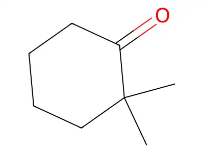 2,2-Dimethylcyclohexan-1-one structure