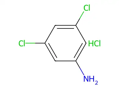 3,5-Dichloroaniline hydrochloride structure