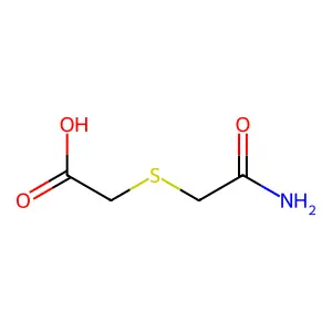 2-[(Carbamoylmethyl)sulfanyl]acetic acid structure