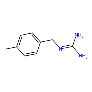 Guanidine, (p-methylbenzyl)- structure