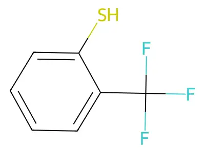 2-(Trifluoromethyl)benzenethiol structure
