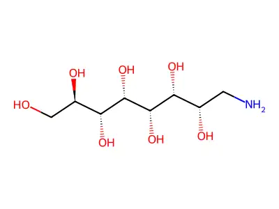 葡糖塔罗八糖胺 structure
