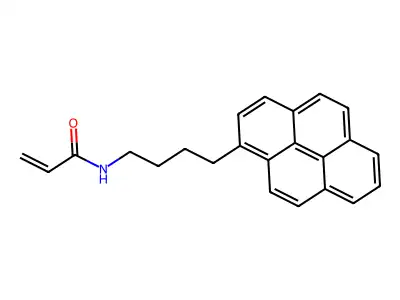 N-Acryloyl-1-pyrenebutylamine structure