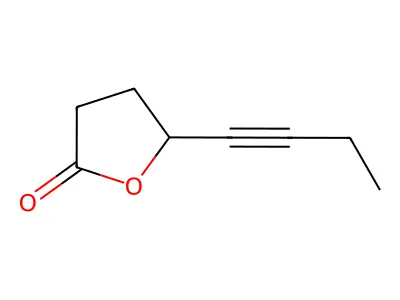 5-But-1-ynyloxolan-2-one structure