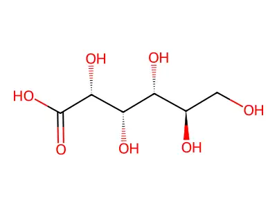 L-葡萄糖酸 structure