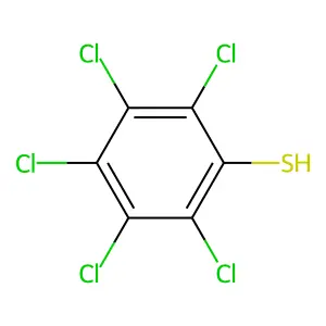 五氯苯硫酚 structure