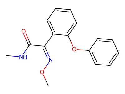 2-(甲氧基亚氨基)-N-甲基-2-(2-苯氧基苯基)乙酰胺 structure