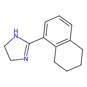 2-Imidazoline, 2-(5,6,7,8-tetrahydro-1-naphthyl)- structure
