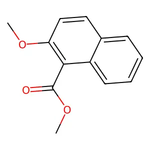 Methyl 2-methoxy-1-naphthoate structure