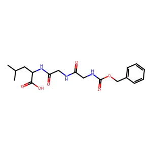 Z-Gly-Gly-Leu structure