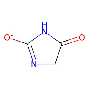 2,4-Imidazolidinedione, ion(1-) structure
