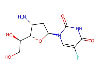 3NH-D-arab-ddT deriv. structure
