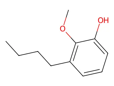 Phenol, butylmethoxy- structure