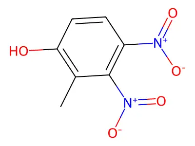 Dinitro-o-cresol structure
